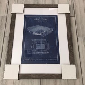 University of Michigan Stadium Blueprint